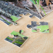 Oostelijke gladde slang bij Cape Cod Legpuzzel (Zijkant)