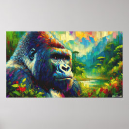 OOSTELIJKE GORILLA 9 POSTER