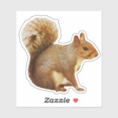 Oostelijke grijze eekhoorn Sticker (Vel)