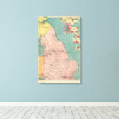 Oostelijke havens van de Grote Brit Canvas Afdruk (Insitu (Houten vloer))