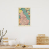 Oostelijke havens van de Grote Brit Poster (Keuken)