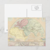 Oostelijke Hemisphere 2 Briefkaart (Voorkant / Achterkant)