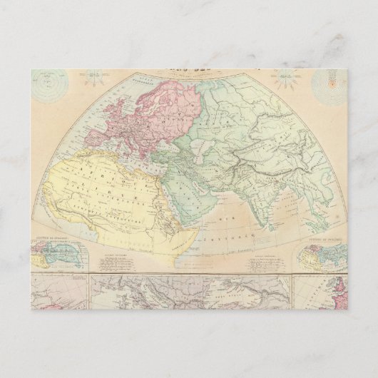Oostelijke Hemisphere 2 Briefkaart (Voorkant)