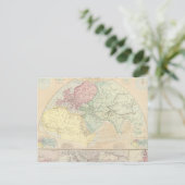 Oostelijke Hemisphere 2 Briefkaart (Staand voorkant)