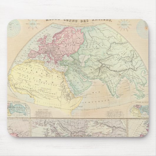 Oostelijke Hemisphere 2 Muismat (Voorkant)