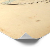 Oostelijke Hemisphere 2 Poster (Hoek)