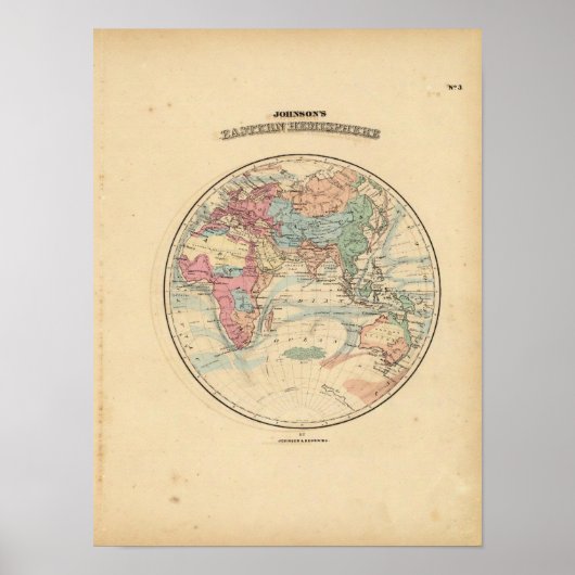 Oostelijke Hemisphere 2 Poster (Voorkant)