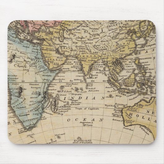 Oostelijke Hemisphere 9 Muismat (Voorkant)