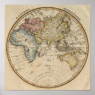 Oostelijke Hemisphere 9 Poster