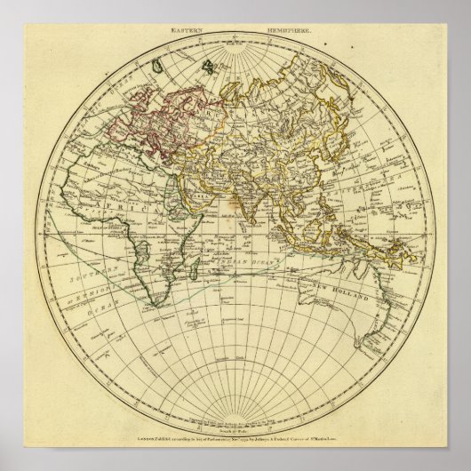 Oostelijke Hemisphere 9 Poster (Voorkant)