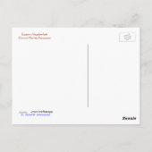 Oostelijke Meadlowlark Briefkaart (Achterkant)