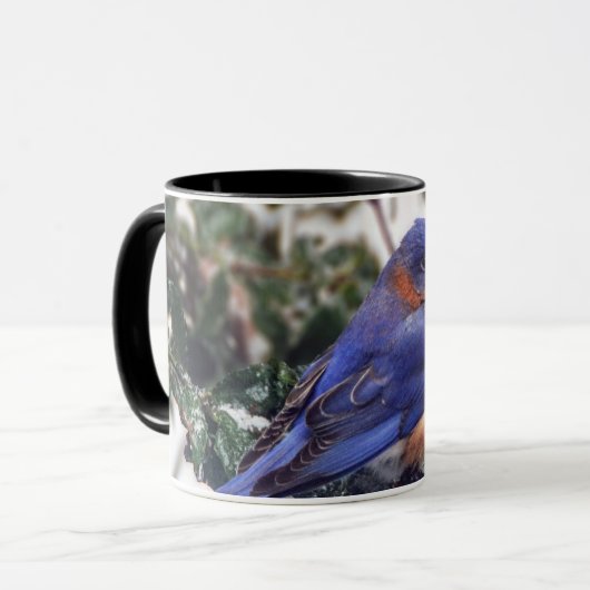 Oostelijke Mok van Blauwe Koffie (Voorkant links)