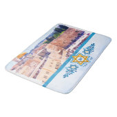 Oostelijke muur Tempelberg Jeruzalem Badmat (Gekanteld)