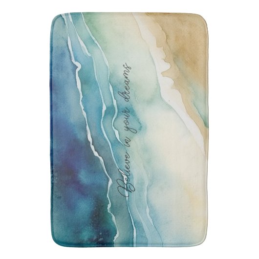 Oostelijke oceaangolven badmat (Voorkant Verticaal)