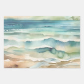 Oostelijke oceaangolven inpakpapier vel (Voorkant 2)