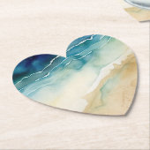 Oostelijke oceaangolven kartonnen onderzetters (Gekanteld)