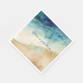 Oostelijke oceaangolven servet (Hoek)