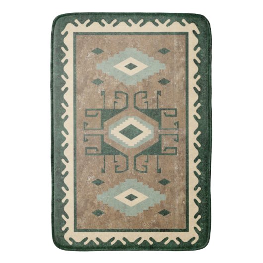 oostelijke Perzisch Patroon Badmat (Voorkant Verticaal)