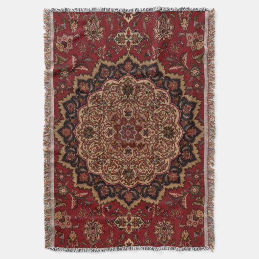 oostelijke Perzisch Patroon Deken (Voorkant Verticaal)