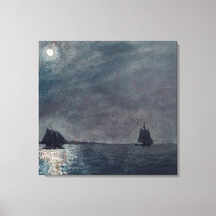 oostelijke puntverlichting canvas afdruk