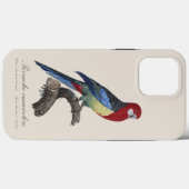 Oostelijke rosella of Platycercus eximius parkiet Case-Mate iPhone Case (Achterkant (horizontaal))