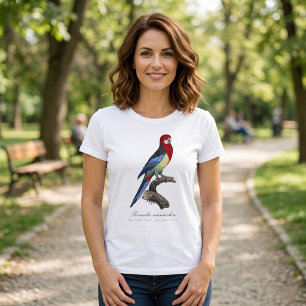 Oostelijke rosella of Platycercus eximius parkiet T-shirt