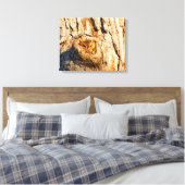 Oostelijke schreeuwuil canvas afdruk (Insitu (Slaapkamer))