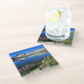 Oostelijke Sierra Mountains Glazen Onderzetter (Schuin)