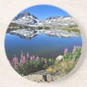 Oostelijke Sierra Mountains Zandsteen Onderzetter (Voorkant)