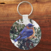 Oostelijke Sleutelhanger van Bluebird (Voorkant)