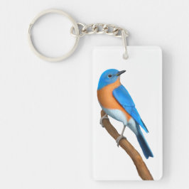 Oostelijke Sleutelhanger van Bluebird Wild Bird
