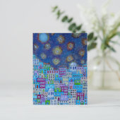 Oostelijke stad briefkaart (Staand voorkant)