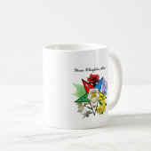  oostelijke Star Floral Mok (Voorkant rechts)