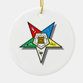 Oostelijke Ster Keramisch Ornament (Voorkant)