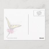 Oostelijke tijger Swallowtail Butterfly Briefkaart (Achterkant)