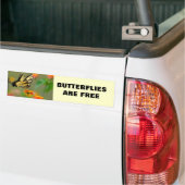 Oostelijke tijger Swallowtail Butterfly Bumpersticker (Op Truck)