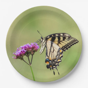 Oostelijke tijger Swallowtail Butterfly Papieren Bordje