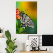 Oostelijke tijger Swallowtail Butterfly Poster (Thuiskantoor)
