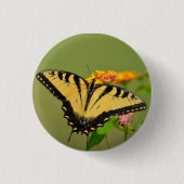 Oostelijke tijger Swallowtail Butterfly Ronde Button 3,2 Cm (Voorkant)