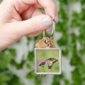 Oostelijke tijger Swallowtail Butterfly Sleutelhanger (Hand)