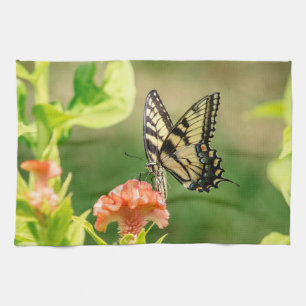 Oostelijke tijger Swallowtail Butterfly Theedoek