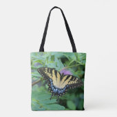 Oostelijke tijger Swallowtail Butterfly Tote Bag (Achterkant)