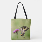 Oostelijke tijger Swallowtail Butterfly Tote Bag (Achterkant)