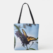 Oostelijke tijger Swallowtail State Butterfly Tote Bag (Achterkant)