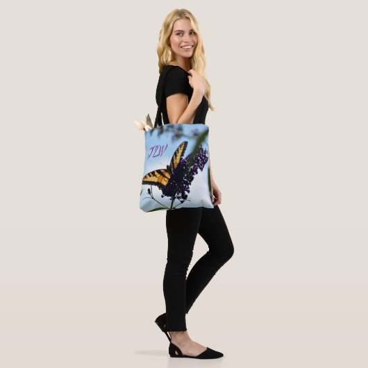 Oostelijke tijger Swallowtail State Butterfly Tote Bag (Op model)