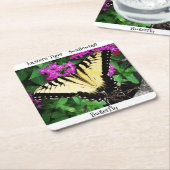 Oostelijke tijger zwaluwstaart vlinder #1 kartonnen onderzetters (Schuin)