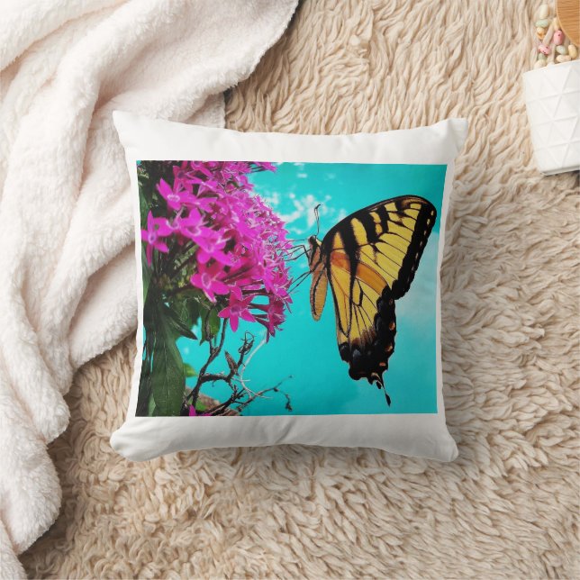 Oostelijke tijger zwaluwstaart vlinder #2 kussen (Deken)