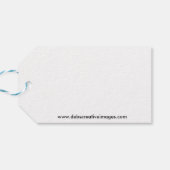 Oostelijke tijgermoerstaafje cadeaulabel (Achterkant Horizontaal)