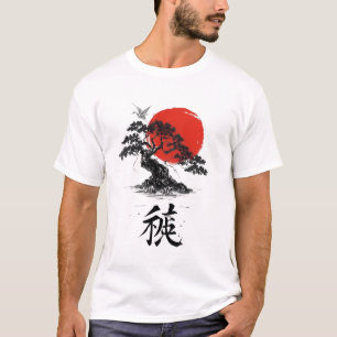 Oostelijke Ziel – Bonsai & Rijzende Zon T-shirt