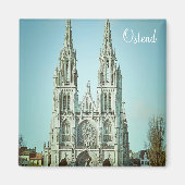 Oostende, België Reizen Magneet (Voorkant)
